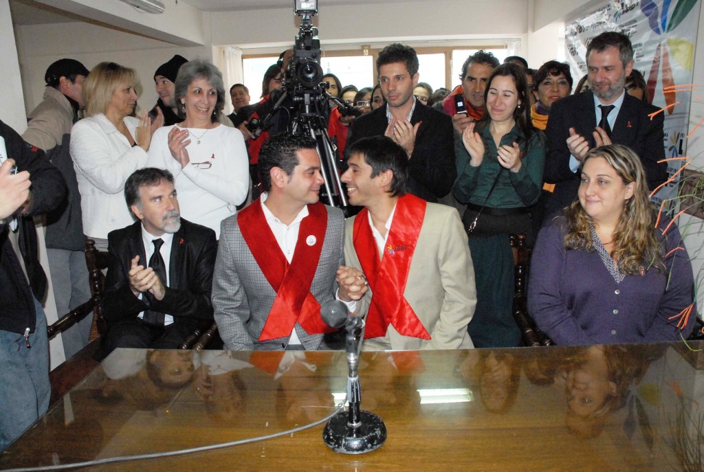 Gay Couple Marries In Argentina