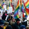 Around 100 gays and lesbians picketed Chicago’s Holy Name Cathedral on Valentine’s Day. Members of the Gay Liberation Network protested the Roman Catholic Church’s opposition to same-sex marriage and its […]
