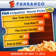 Fandango, the nation’s leading moviegoer destination, reported today that J.J. Abrams’ highly anticipated “Star Trek Into Darkness” garnered a 96 out of 100 score on the company’s Fanticipation movie buzz indicator […]