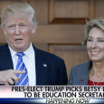 Donald Trump has named National Organization for Marriage (NOM) donor and anti-gay marriage activist Betsy DeVos as his pick for Secretary of Education. In case that weren’t troubling enough, DeVos […]