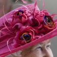 Queen Elizabeth attended Ladies Day at Royal Ascot yesterday where she donned a pink tweed coat and matching pink hat. On the brim of the hat were several rainbow colored roses […]
