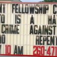 A church in Auburn, Indiana, got kicked out of the space it rented after it posted an anti-LGBTQ sign. In late June, the Remnant Fellowship Church posted a sign that […]