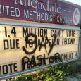 A church in Florida had a message of its own for the people who spray-painted homophobia on their sign. This past Sunday night, someone spray painted the words “gay pastor” […]