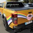 The car company created the new gold and rainbow-colored #VeryGayRaptor truck as a clapback to haters louder than any social media post could be. A Ford distributor in Germany has […]