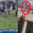 Parents are speaking out against a hateful and “terrifying” rally some students put together at Bartram Trail High School in Florida that involved shouting anti-LGBTQ slurs, stomping a Pride flag, […]