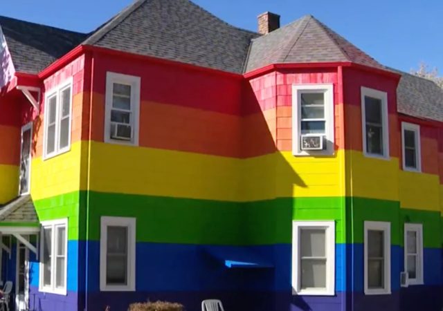 The owner of an Omaha, Nebraska apartment complex has painted the building rainbow at the request of his three daughters, ages five, seven, and nine. While his daughters were motivated […]